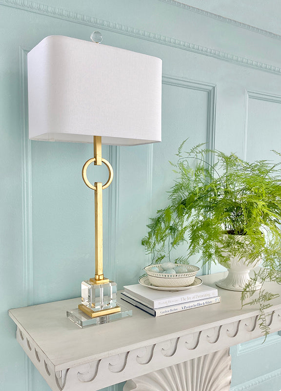 Couture Elaina in a styled room vignette