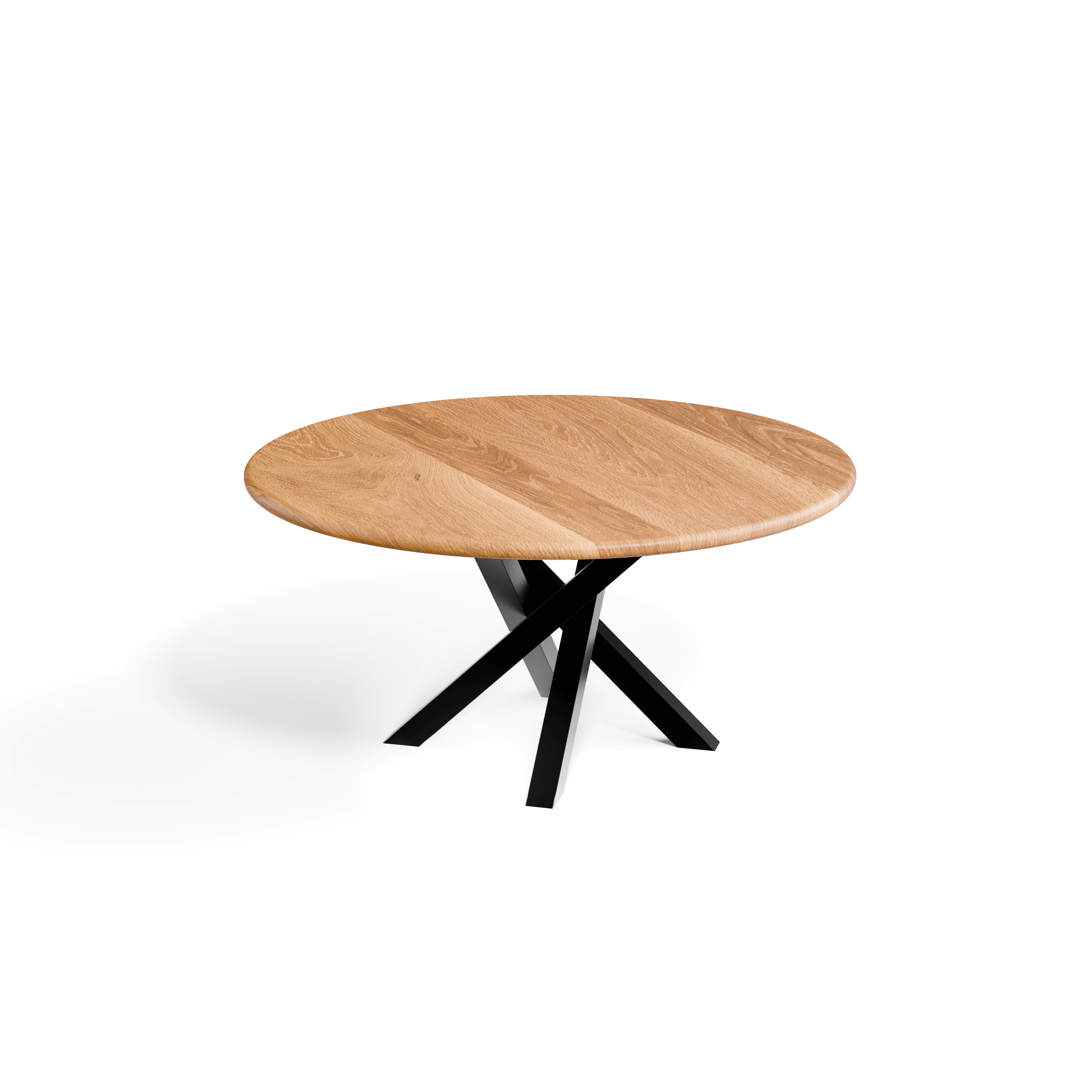 Oak Circular Dining Table