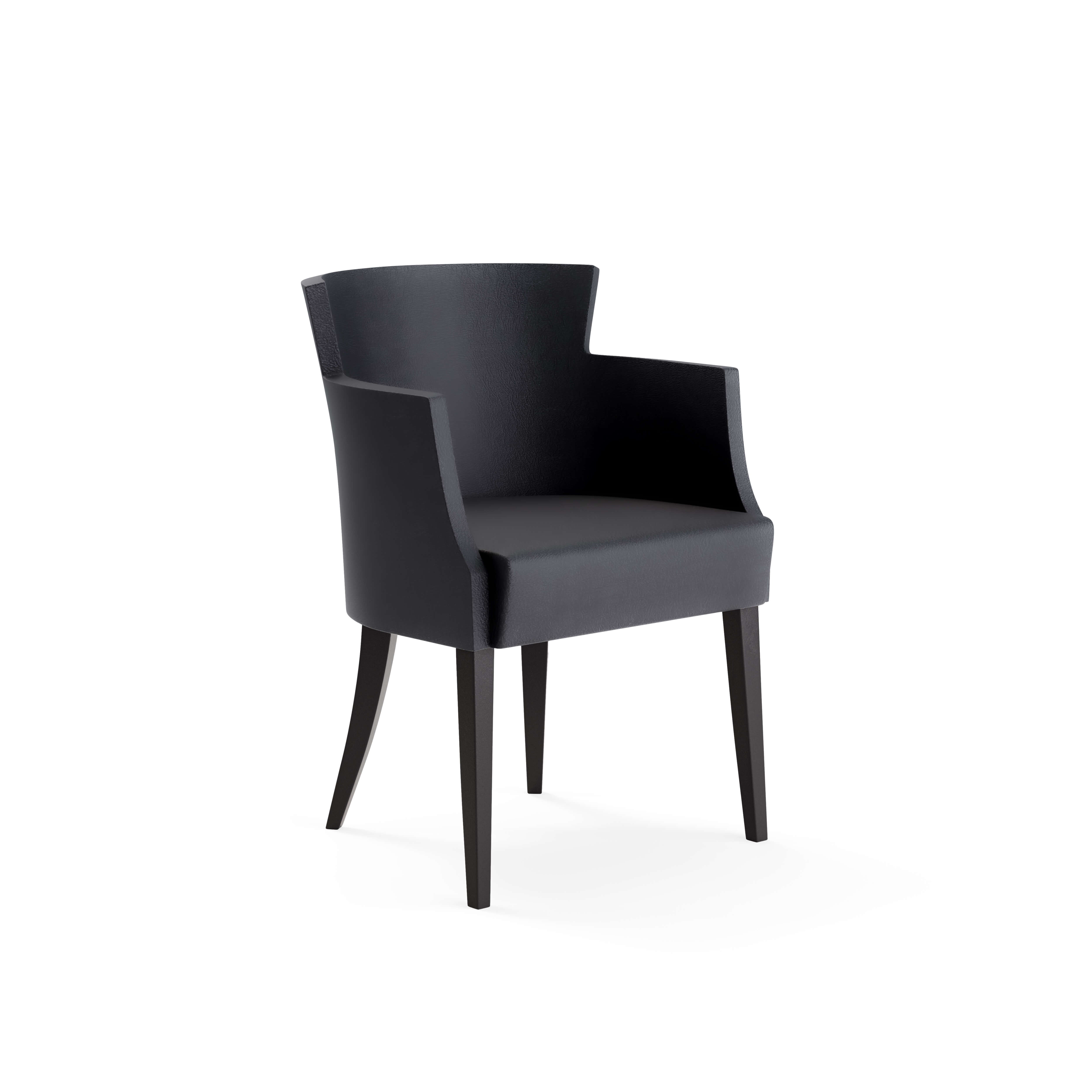 Luna Armchair — view or finish 11