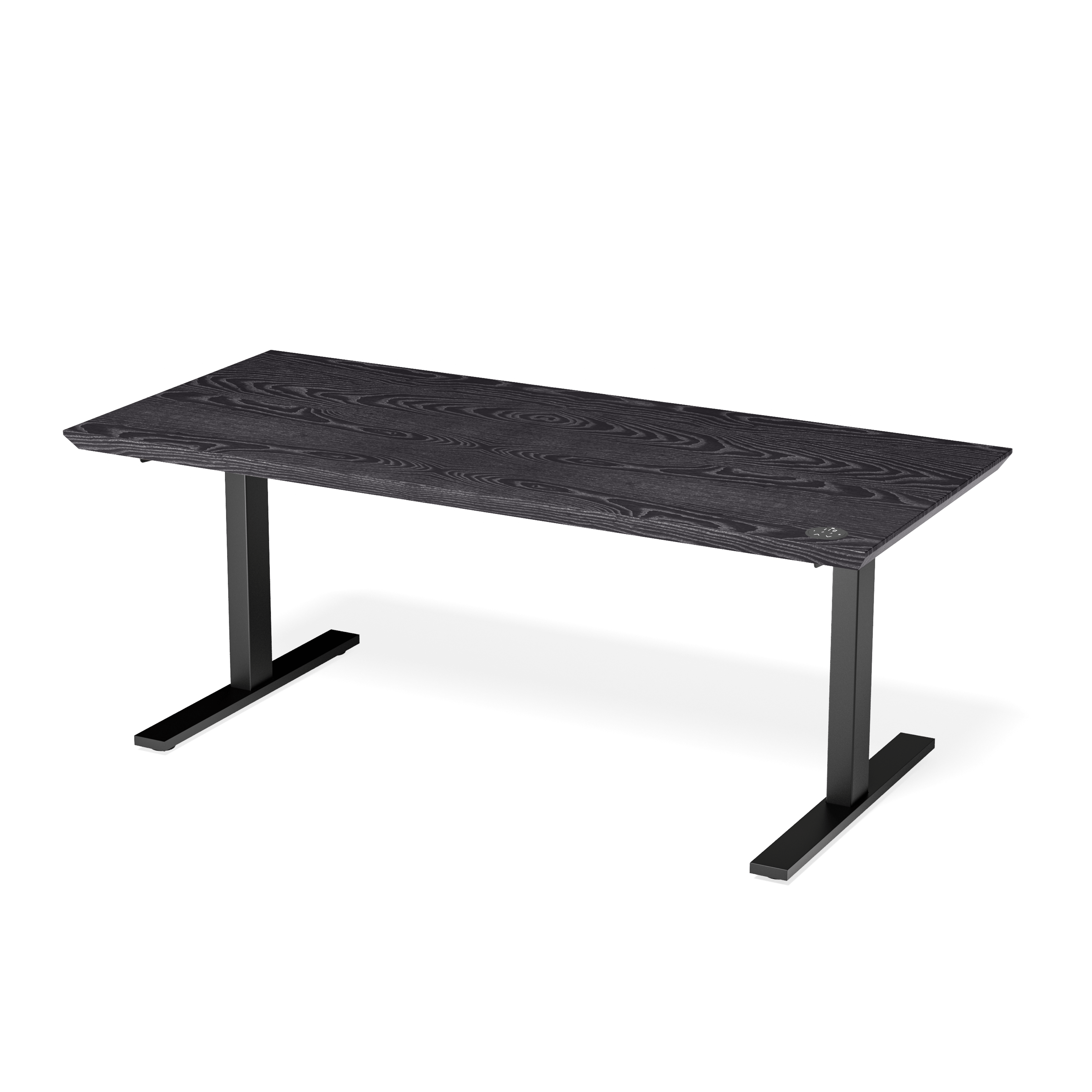 Ash Leto Height Adjustable Desk — view or finish 6