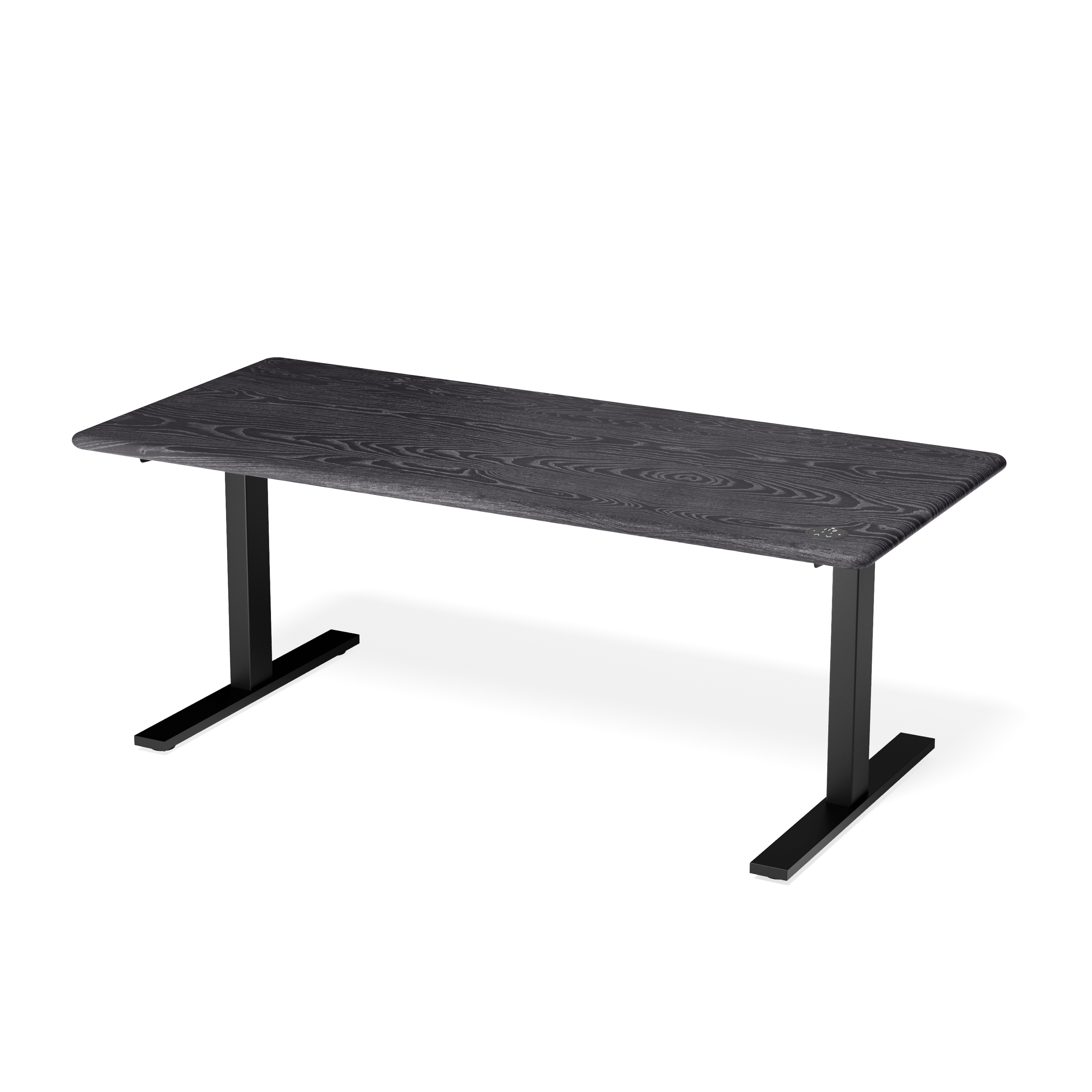 Ash Leto Height Adjustable Desk — view or finish 5