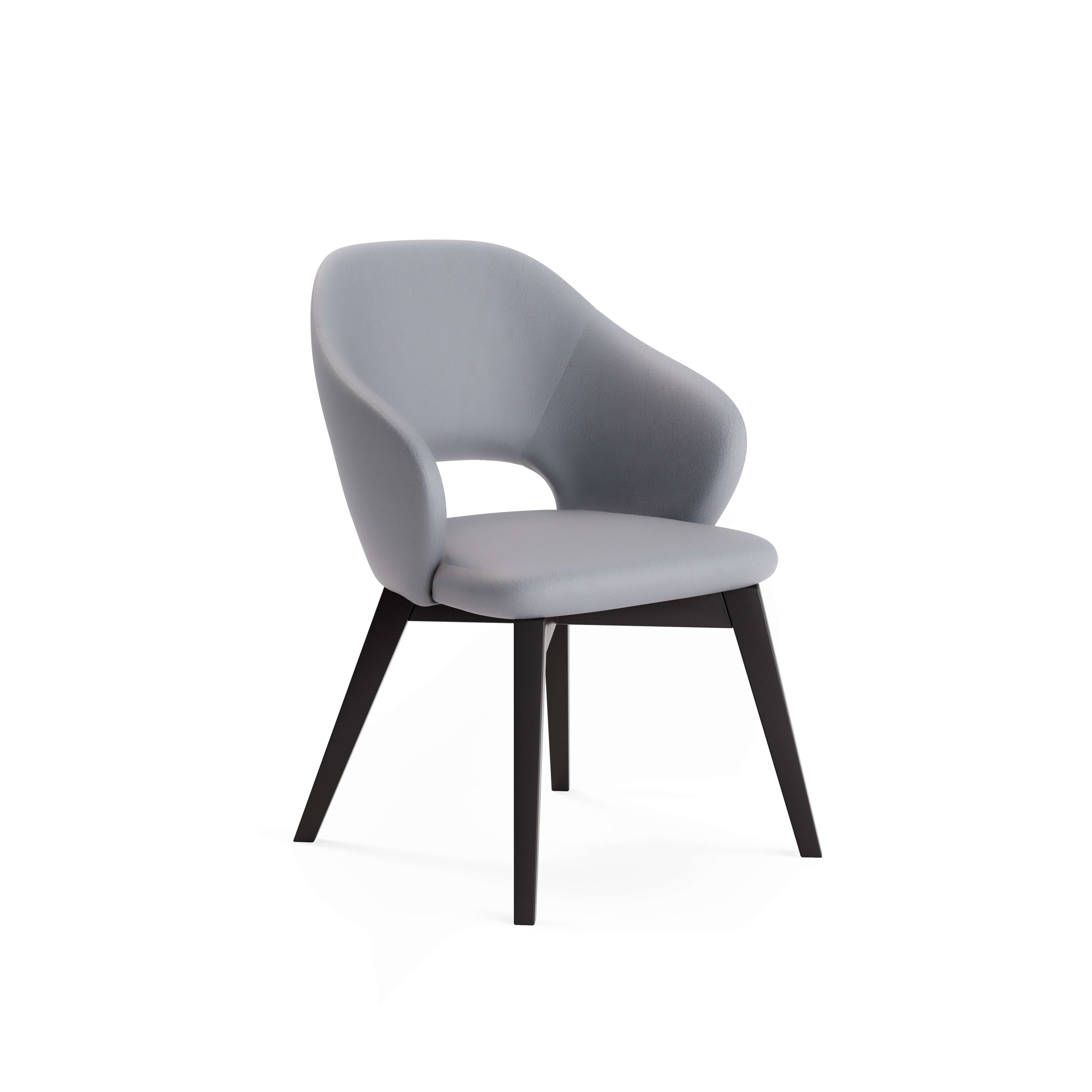 Macaria Armchair — view or finish 76