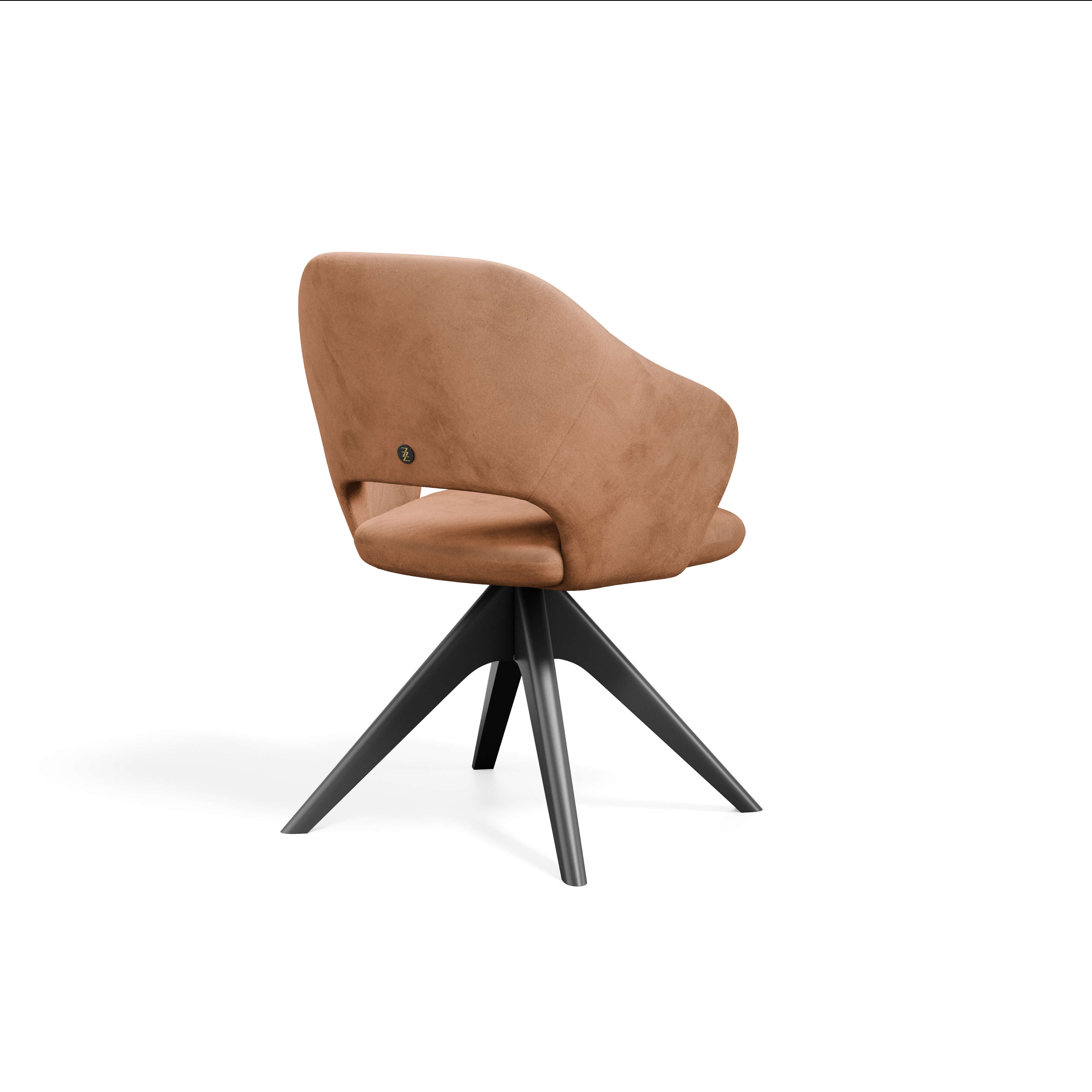 Macaria Armchair — view or finish 2