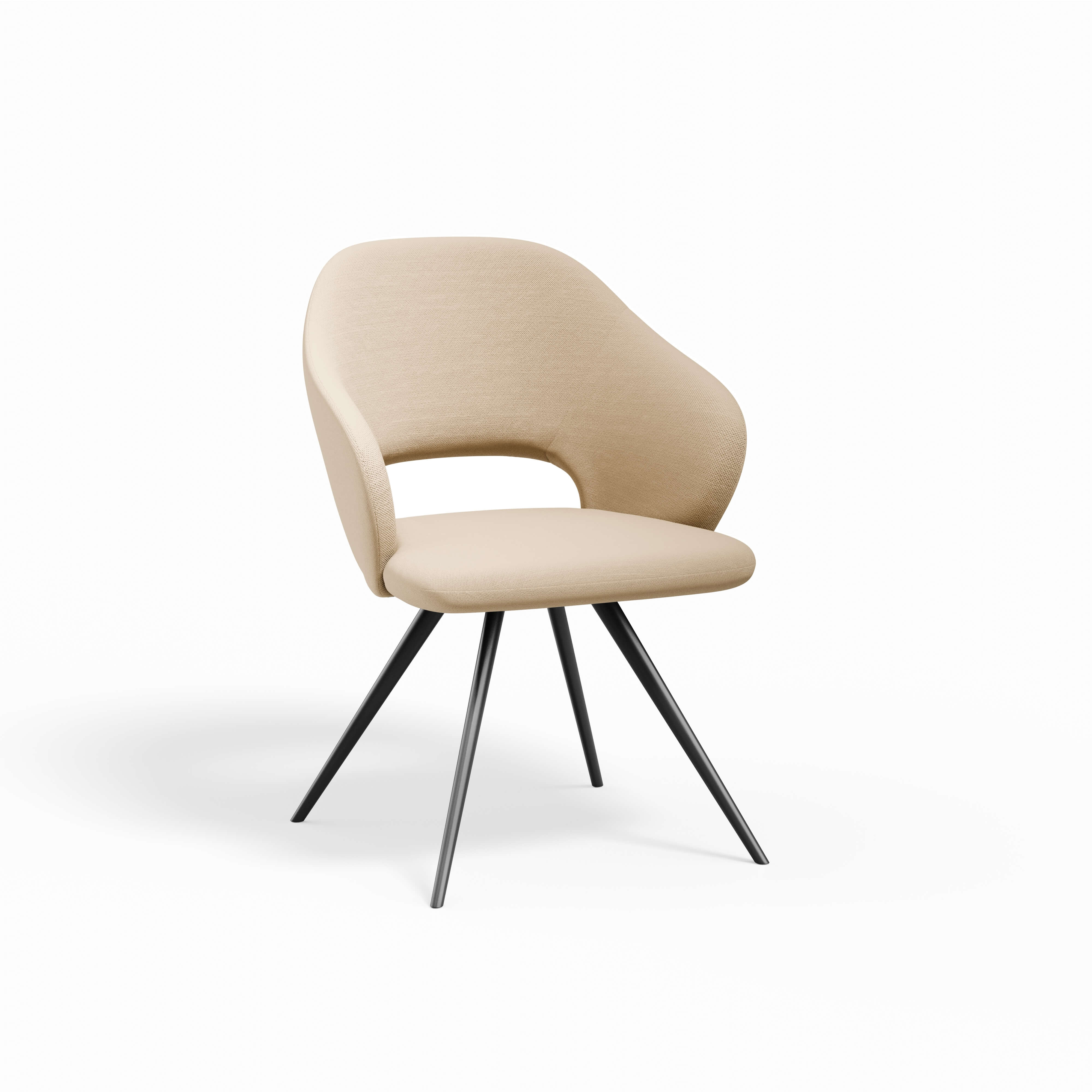 Macaria Armchair — view or finish 31