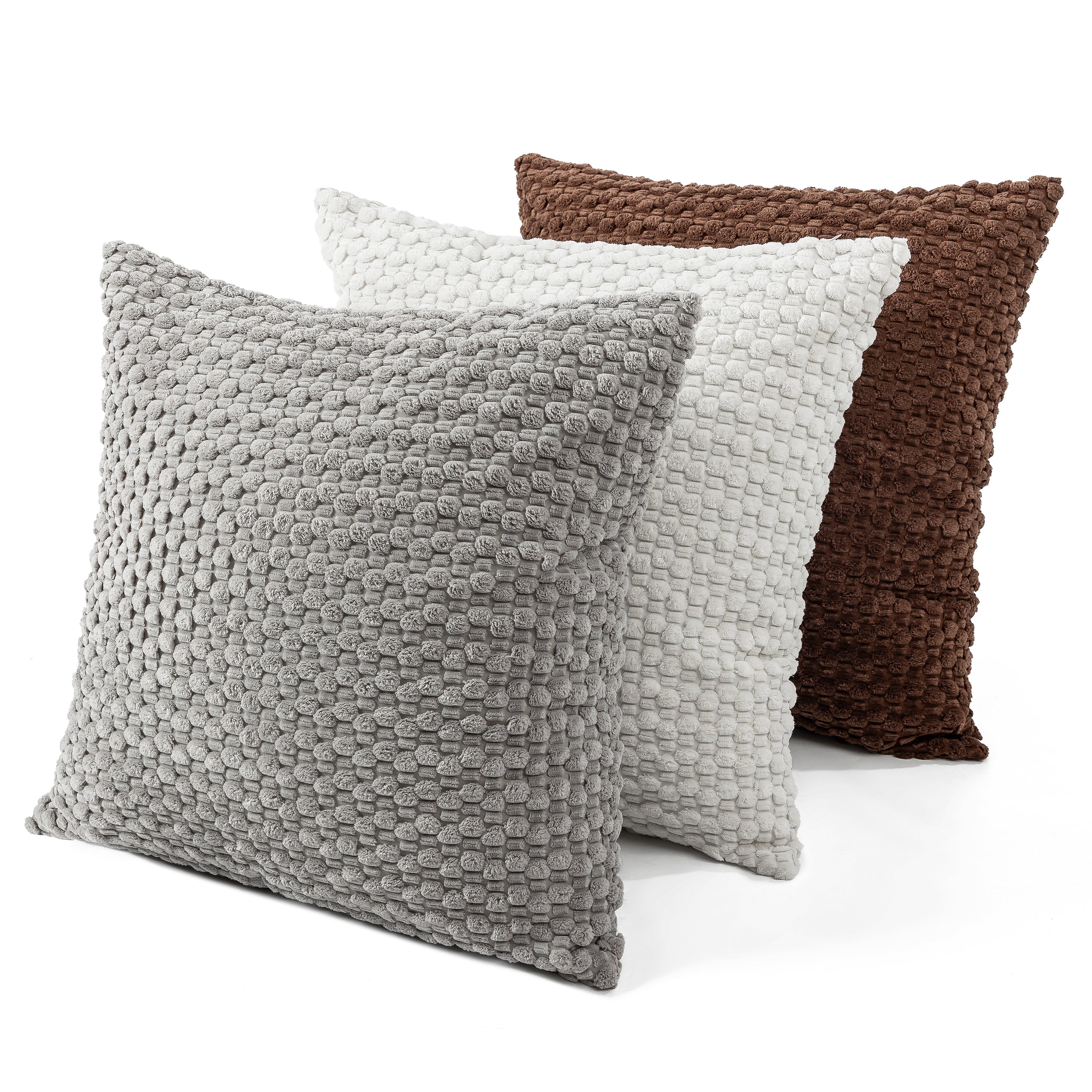 Arden Textured Pillow Cover & Insert (Set of 2)