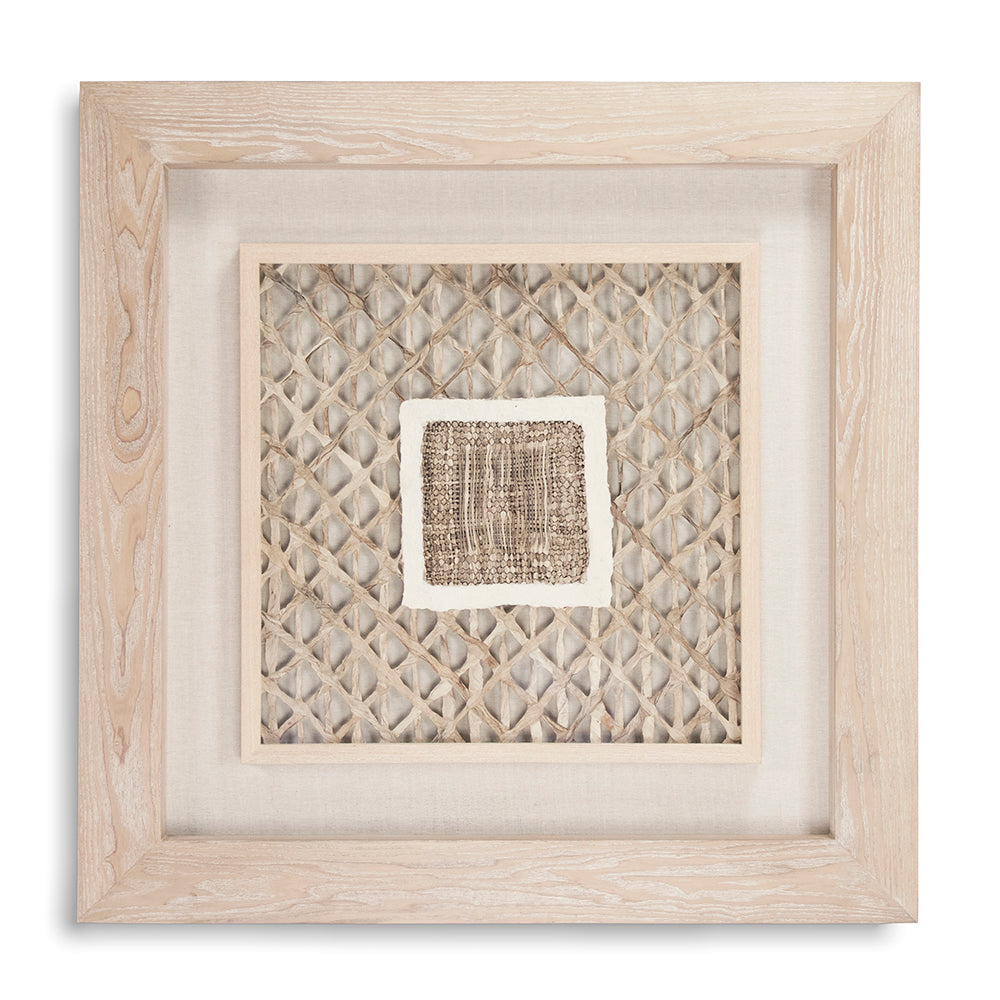 Abstract Paper Framed Art