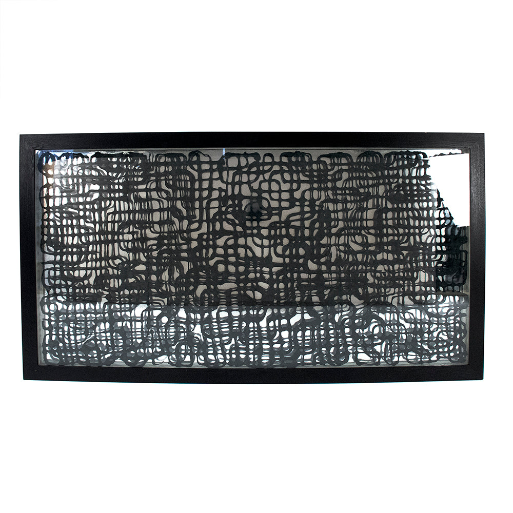 Abstract Paper Framed Art