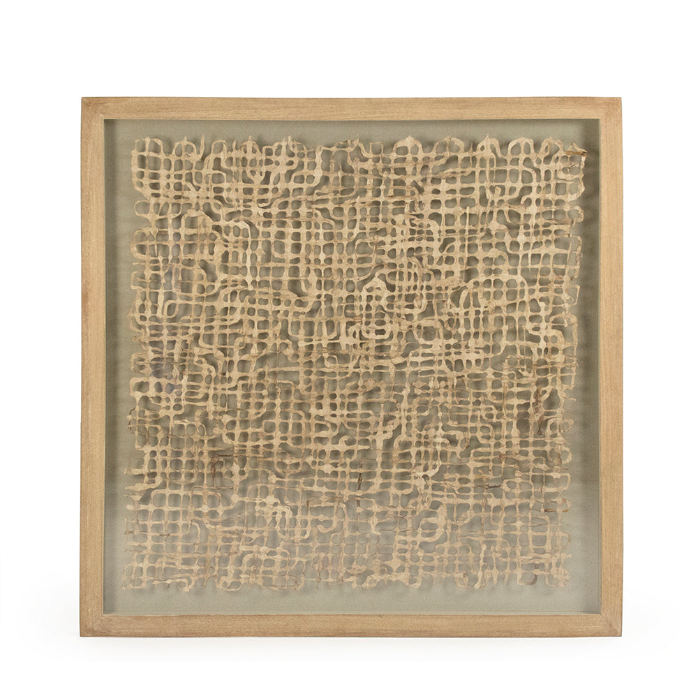 Abstract Paper Framed Art