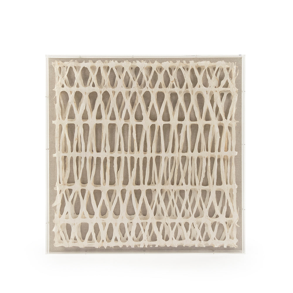 Abstract Paper Framed Art