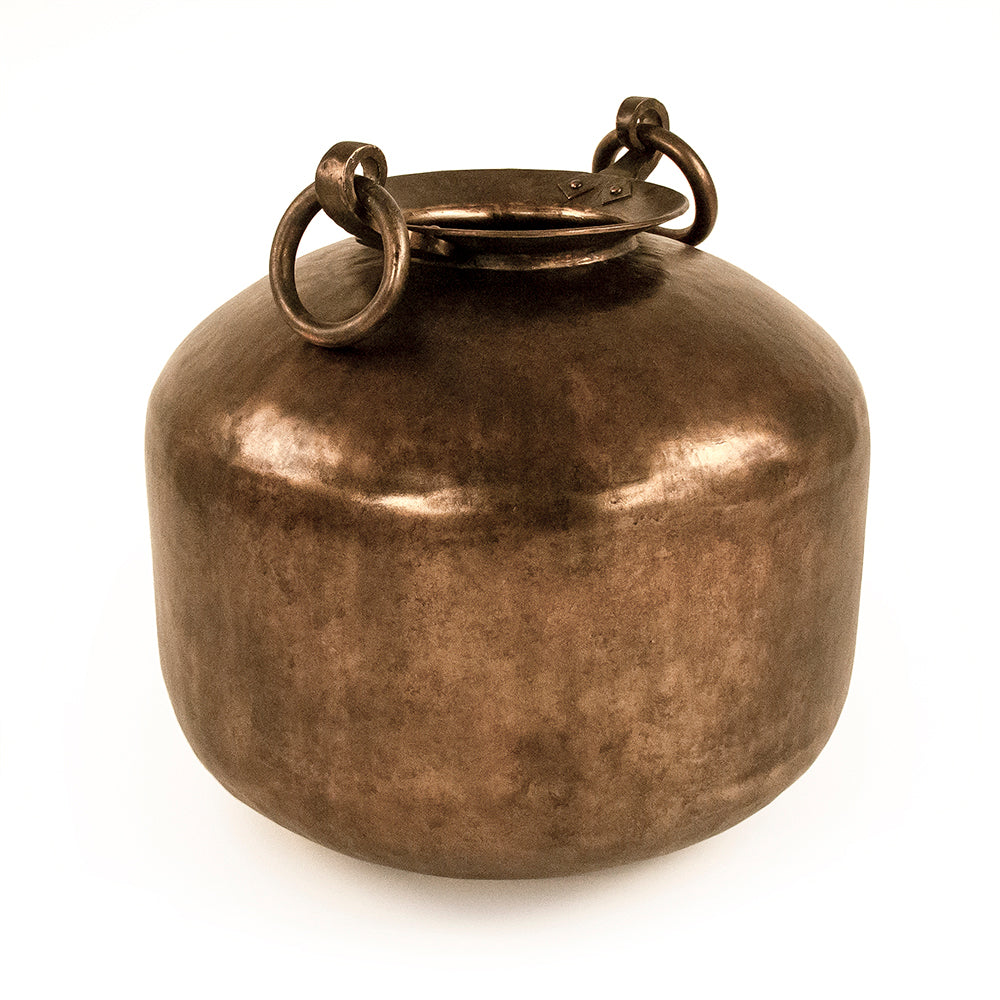 Metal Pot w/ Handles Large