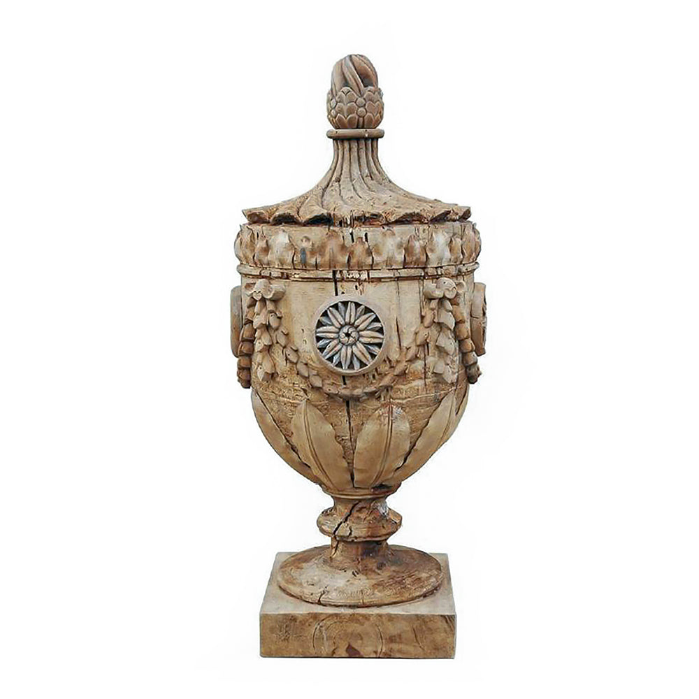 Lea Wooden Urn