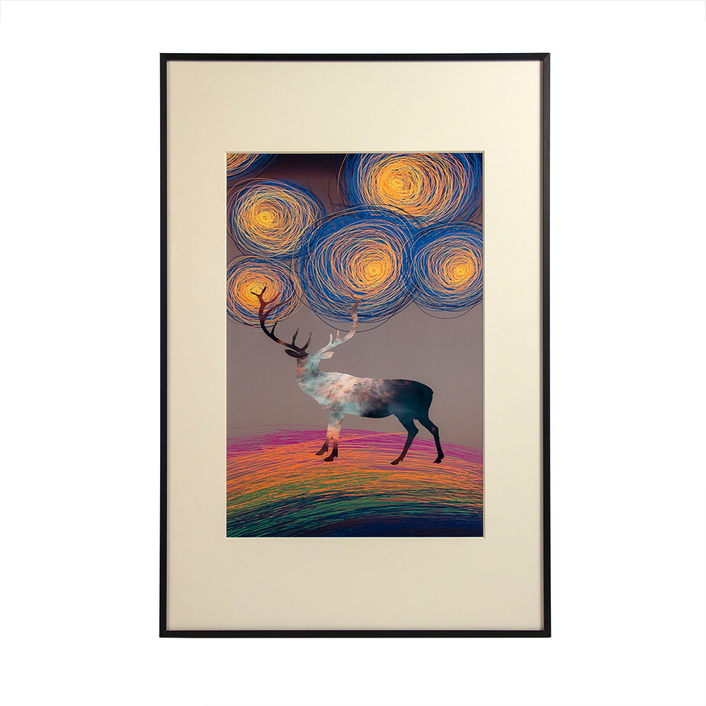 Deer Art Print Wall Art